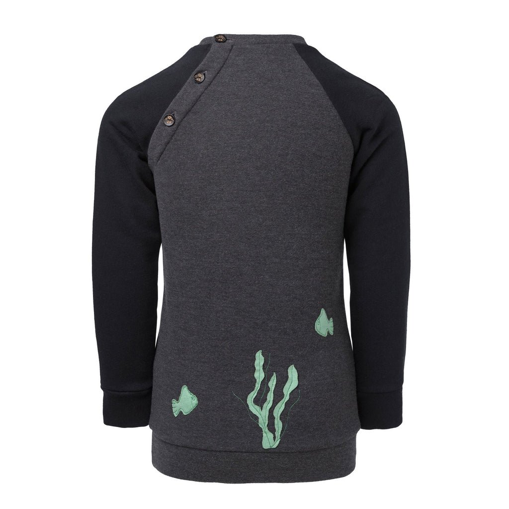 Sweatshirt with Marine Application
