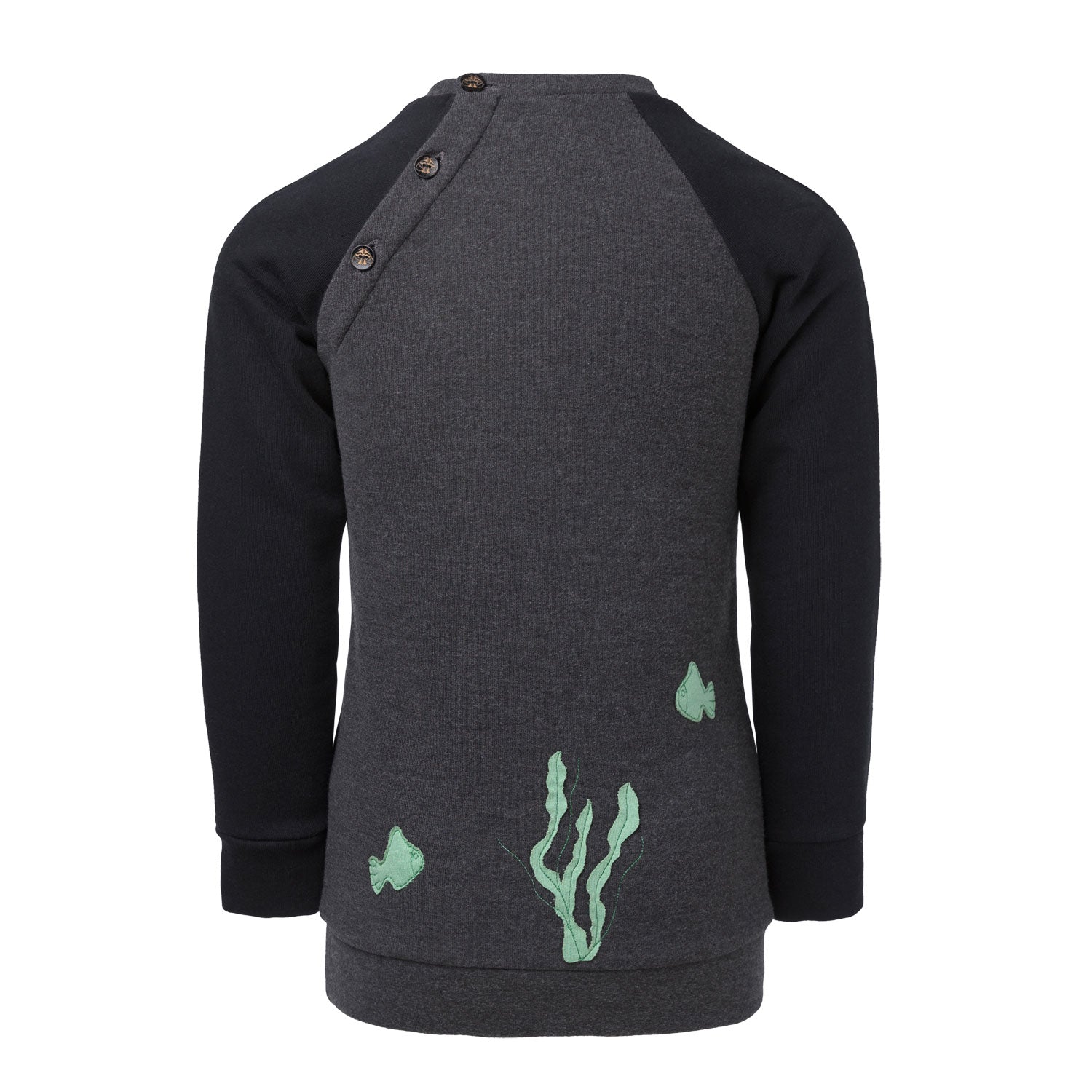 Sweatshirt with Marine Application
